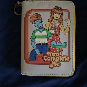 Gently Used Steven Rhodes & SHEIN Graphic Card Holder Wallet